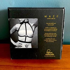 Faux Leather Chest Harness